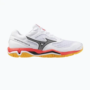 Buty do piłki ręcznej Mizuno Wave Phantom 3 white/fiery coral 2/citrus