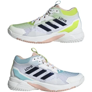Buty do siatkówki adidas Crazyflight 6 Mid W HQ0112 wielokolorowe