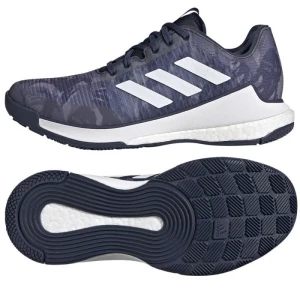 Buty do siatkówki adidas CrazyFlight W HR0632 niebieskie niebieskie