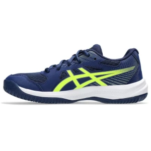 Buty do siatkówki Asics Upcourt 6 Gs Jr 1074A045 400 niebieskie