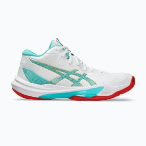 Buty do siatkówki damskie Asics Sky Elite FF MT 3 white/sea glass