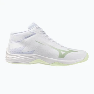 Buty do siatkówki damskie Mizuno Lightning Select Mid white / aqua gray / ambrosia
