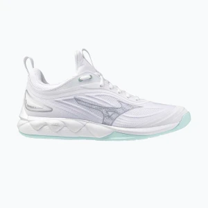 Buty do siatkówki damskie Mizuno Wave Luminous 3 white/blue tint