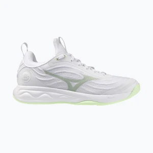 Buty do siatkówki damskie Mizuno Wave Luminous Elite white / aqua gray / ambrosia