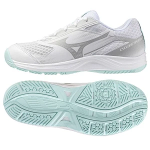 Buty do siatkówki Mizuno Cyclone Speed 5 V1GC258045 białe