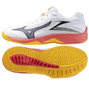 Buty do siatkówki Mizuno Lightning Star Z7 Jr V1GD230398 białe