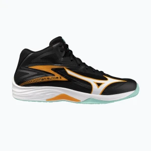 Buty do siatkówki Mizuno Thunder Blade Z Mid black/tangelo/ice green