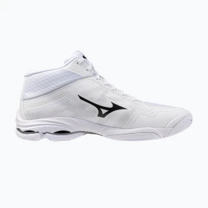 Buty do siatkówki Mizuno Wave Lightning Pro Mid white / black / ultimate gray