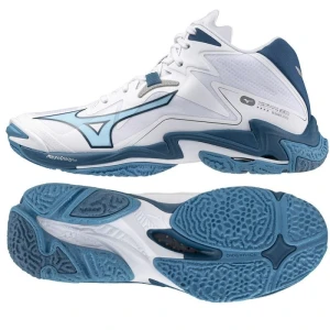 Buty do siatkówki Mizuno Wave Lightning Z8 Mid M V1GA240521 białe