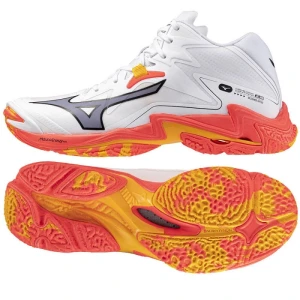 Buty do siatkówki Mizuno Wave Lightning Z8 Mid M V1GA240598 białe