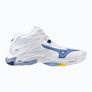 Buty do siatkówki Mizuno Wave Lightning Z8 Mid white/bellwether blue/bel air blue