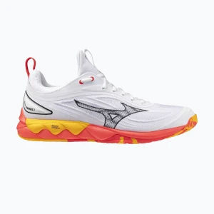 Buty do siatkówki Mizuno Wave Luminous 3 white/fiery coral 2/citrus