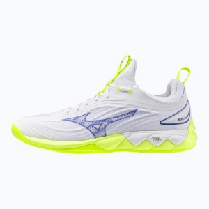 Buty do siatkówki Mizuno Wave Luminous 3 white/lightning yellow/dazzling blue