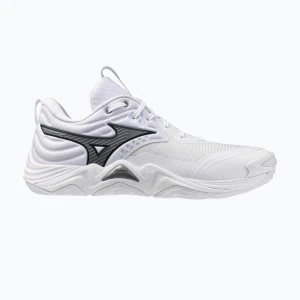 Buty do siatkówki Mizuno Wave Momentum Elite white / metallic gray / black