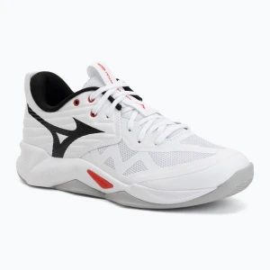 Buty do siatkówki Mizuno Wave Momentum Pro white/black/fiery red