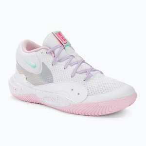 Buty do siatkówki damskie Nike Hyperquick Court Flight SE white/pink foam/violet mist/mint foam