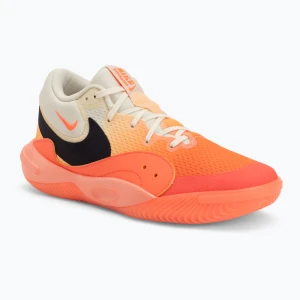 Buty do siatkówki Nike Hyperquick SE coconout milk / cave purple / hot lava Pomarańczowy