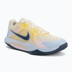 Buty do siatkówki Nike Hyperspeed Court 2 SE coconout milk / diffsed blue / hydrogen blue Biały