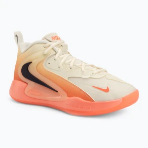 Buty do siatkówki Nike React Hyperset 2 SE coconout milk / cave purple / hot lava Pomarańczowy