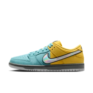 Buty do skateboardingu Nike SB Dunk Low Pro - Żółty