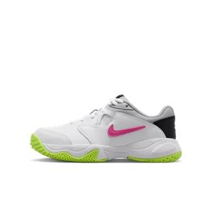 Buty do tenisa dla dużych dzieci NikeCourt Jr. Lite 2 - Biel