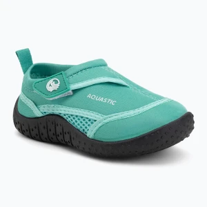 Buty do wody dziecięce AQUASTIC Nino turkusowy Zielony