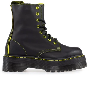 Buty Dr. Martens Jadon II Neon Star Leather Platform 27617002 - czarne