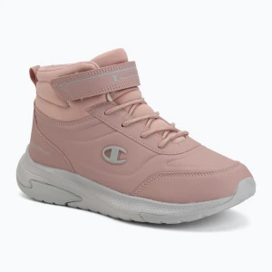 Buty dziecięce Champion Fuze WTR Boot GS Mid Cut birch / light grey Różowy