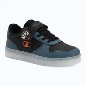 Buty dziecięce Champion GLW B PS Low Cut new black / Idt Granatowy