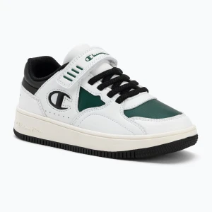 Buty dziecięce Champion RD25 Low B PS Low Cut white/highlighter greenblack