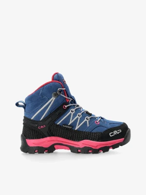 Buty dziecięce CMP Kids Rigel Mid WP - ocean/fuxia