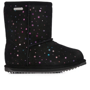 Buty dziecięce Emu Australia Sparkle Brumby K13100BLAK - czarne