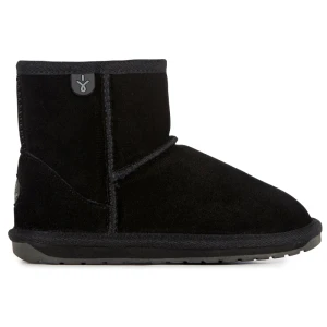 Buty dziecięce Emu Australia Wallaby Mini K10103BLAK - czarne