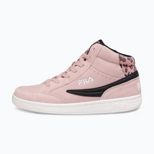 Buty dziecięce FILA Crew Mid pale mauve/leopard