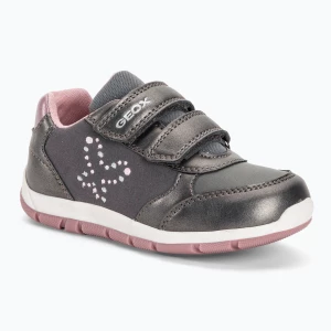 Buty dziecięce Geox Heira dark grey/dark pink