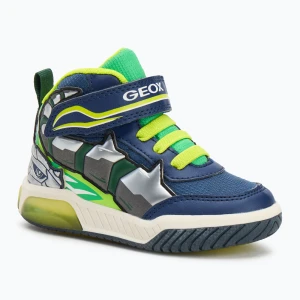 Buty dziecięce Geox Inek navy/lime green