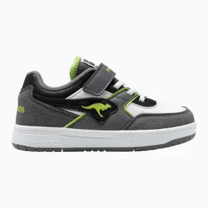 Buty dziecięce KangaROOS K-CP Bounder EV steel grey/neon green