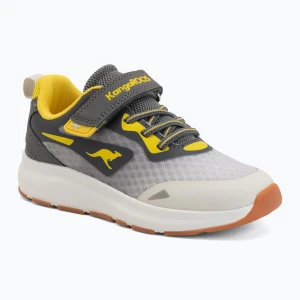 Buty dziecięce KangaROOS KB-Pang EV vapor grey/neon yellow