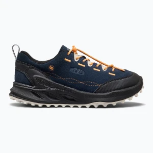 Buty dziecięce KEEN Jasper Zionic naval academy / flame orange Granatowy