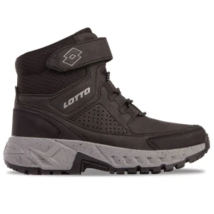 Buty dziecięce Lotto Alderton Mid 2600400K-1116 - czarne