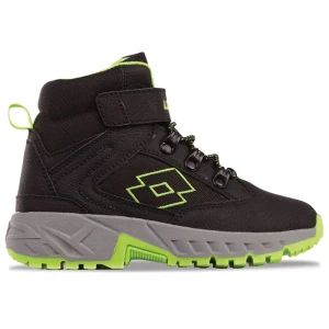 Buty dziecięce Lotto Woodlark Mid 2600440K-1164 - czarne