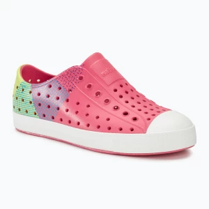 Buty dziecięce Native NA-12111502 Jefferson Block dazzle pink/shell white/celery maria starfish