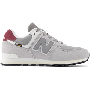 Buty dziecięce New Balance GC574KBR – szare