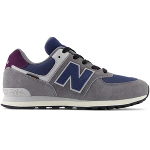 Buty dziecięce New Balance GC574KGN – szare