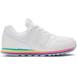 Buty dziecięce New Balance GC574KIJ – białe