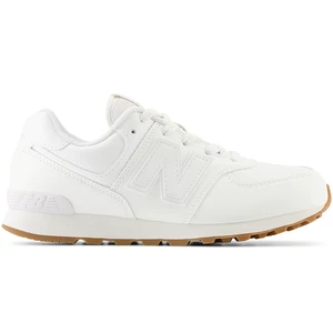 Buty dziecięce New Balance GC574NWW - białe