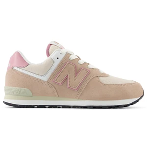 Buty dziecięce New Balance GC574QTC – beżowe
