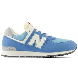 Buty dziecięce New Balance GC574RCA - niebieskie