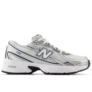 Buty dziecięce New Balance GR740WN - białe