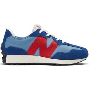 Buty dziecięce New Balance GS327VD - niebieskie